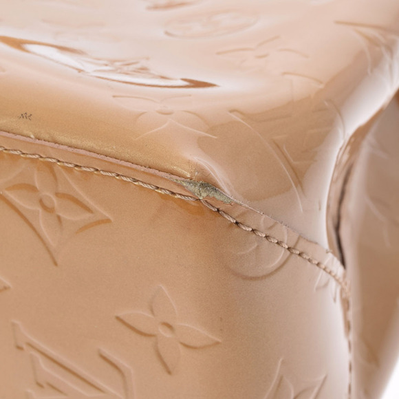 Louis Vuitton Handbag Noisette Monogram Lead Vernis - Picture 7 of 9